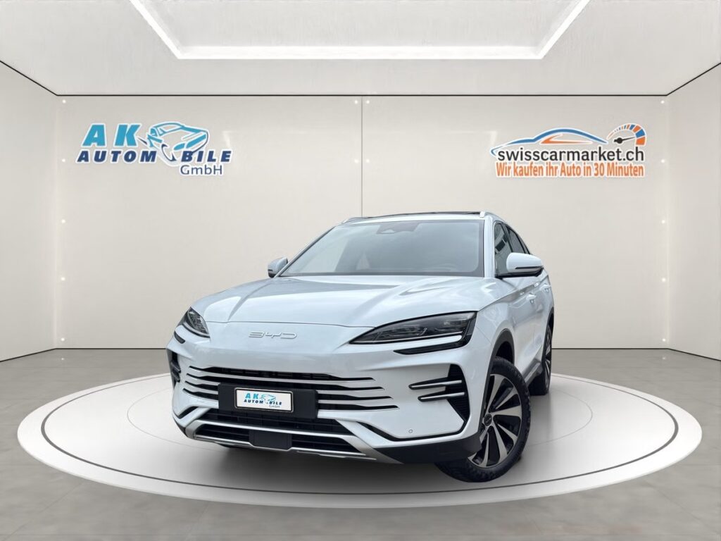 BYD Seal U Gebrauchtwagen-Angebote in der Schweiz – Frontansicht des Plug-in-Hybrids