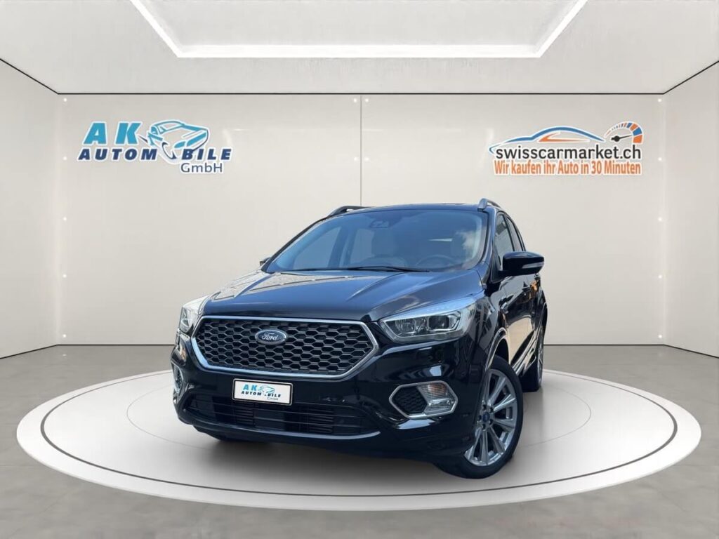 Ford Kuga Gebrauchtwagen-Angebote in der Schweiz – Frontansicht des SUVs