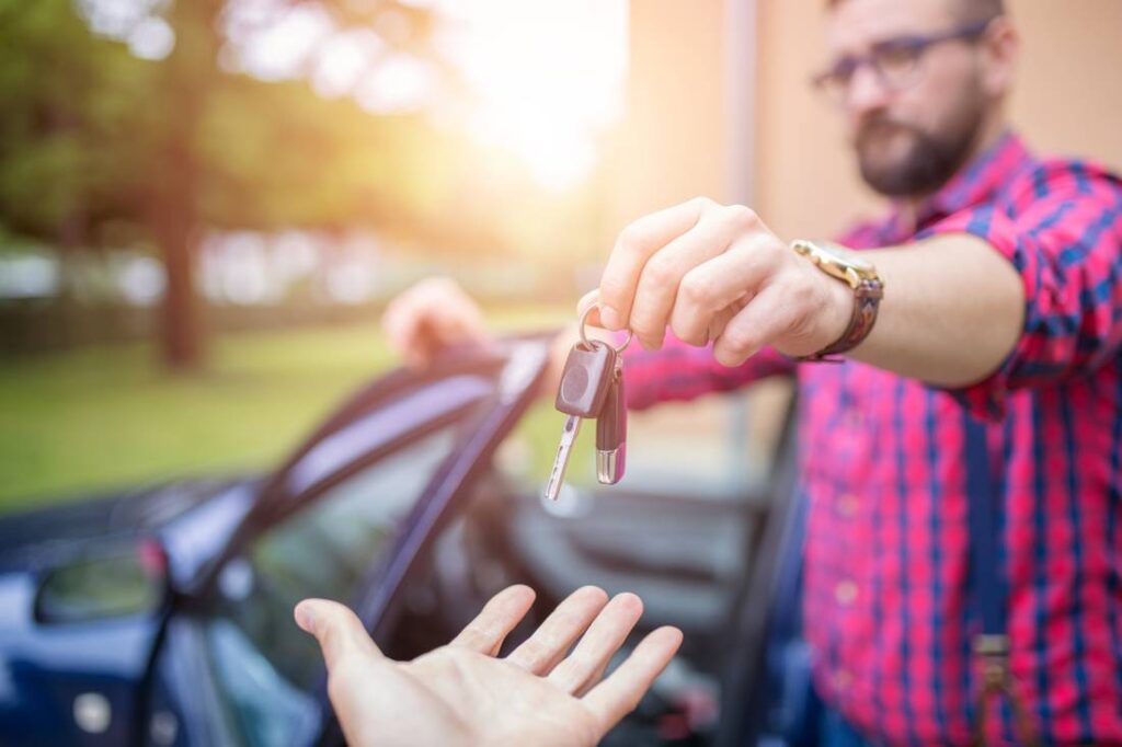 Probefahrt organisieren beim auto verkaufen privat