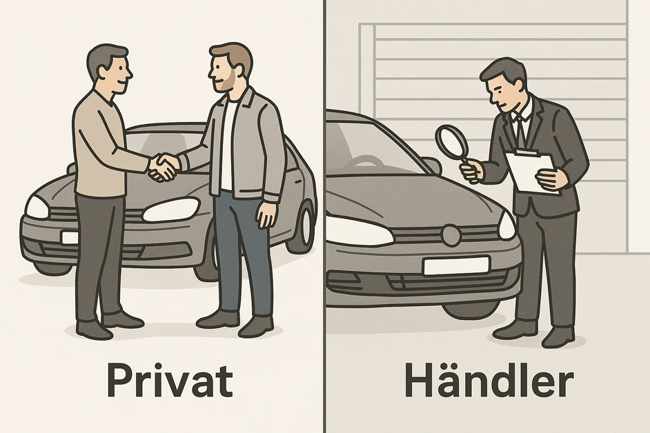 Auto verkaufen in der Schweiz – Checkliste für Privat oder Händler