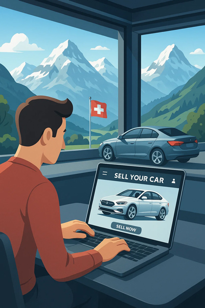 Auto verkaufen online – digitale Lösung für den Fahrzeugverkauf in der Schweiz