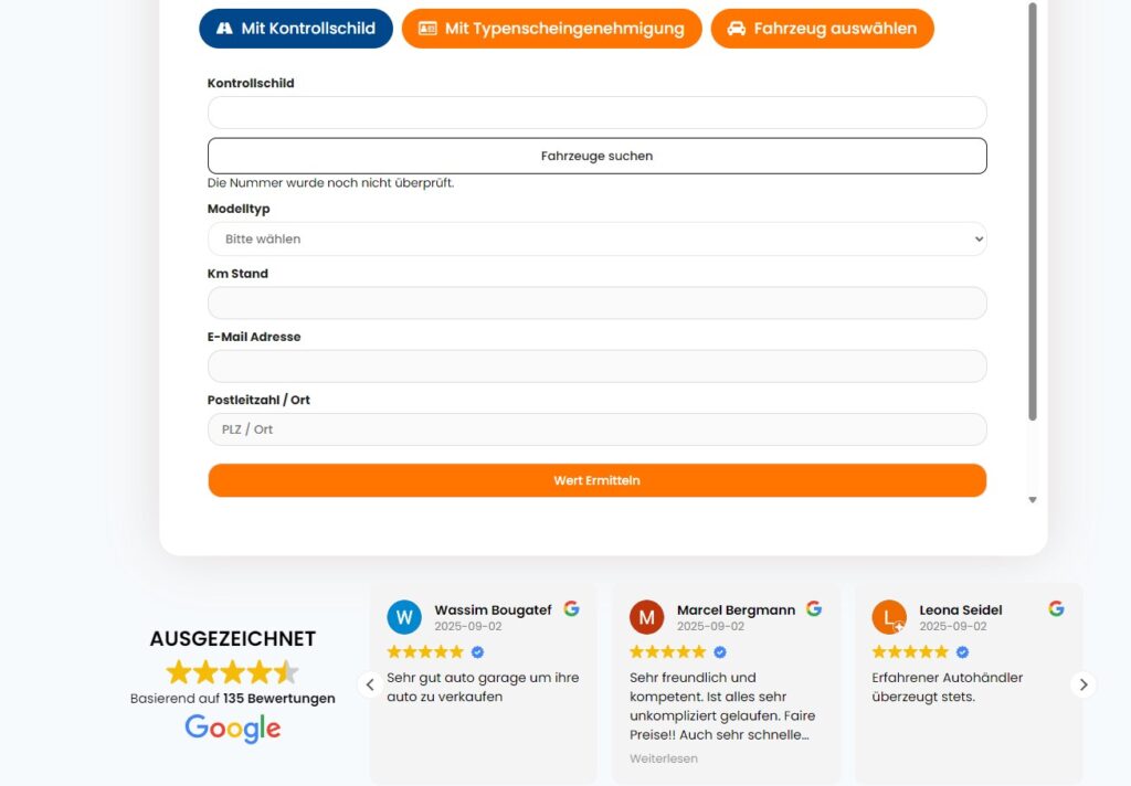 Online-Autoverkauf mit SwissCarMarket