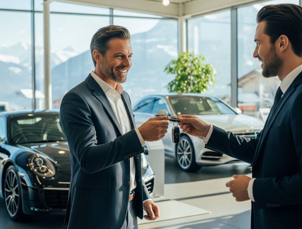 Stressfreier Ankauf Auto beim Händler in Switzerland