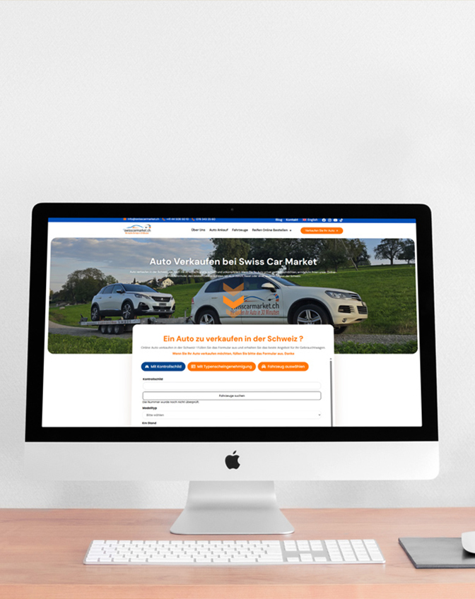 Use Swisscarmarket's online car sales form to sell your gasoline car in 2026 and avoid taxes!