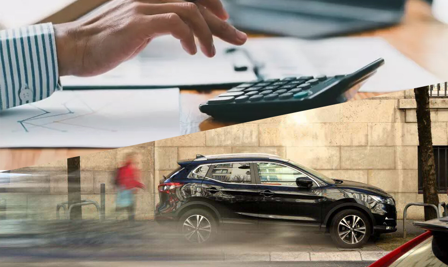 SUV owner stressed by car taxes 2026 sells vehicle via SwissCarMarket's online form.