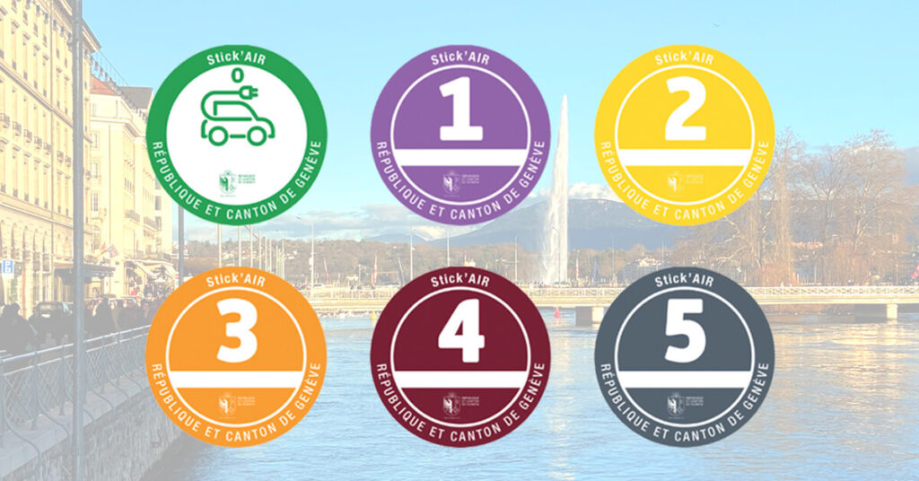 Stick’AIR Genf 2026: Alles über Umweltzonen und Fahrverbote in der Schweiz