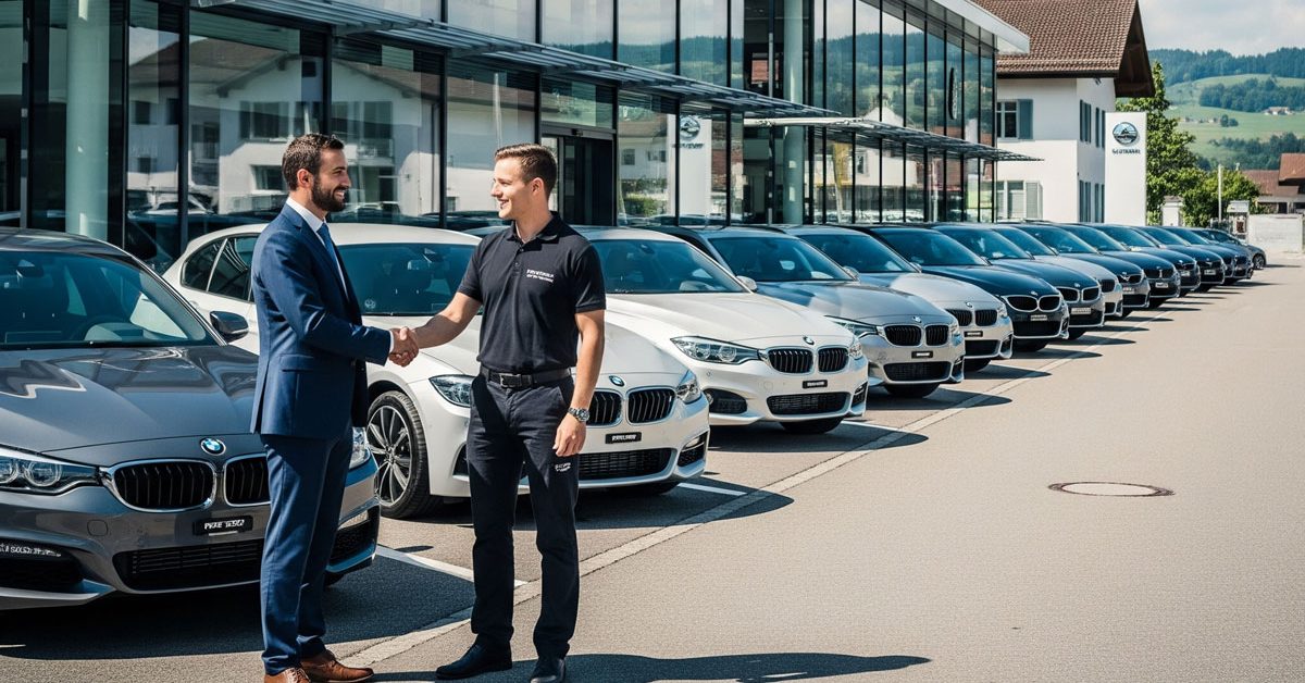 Ankauf Auto in Switzerland mit professionellem Händler